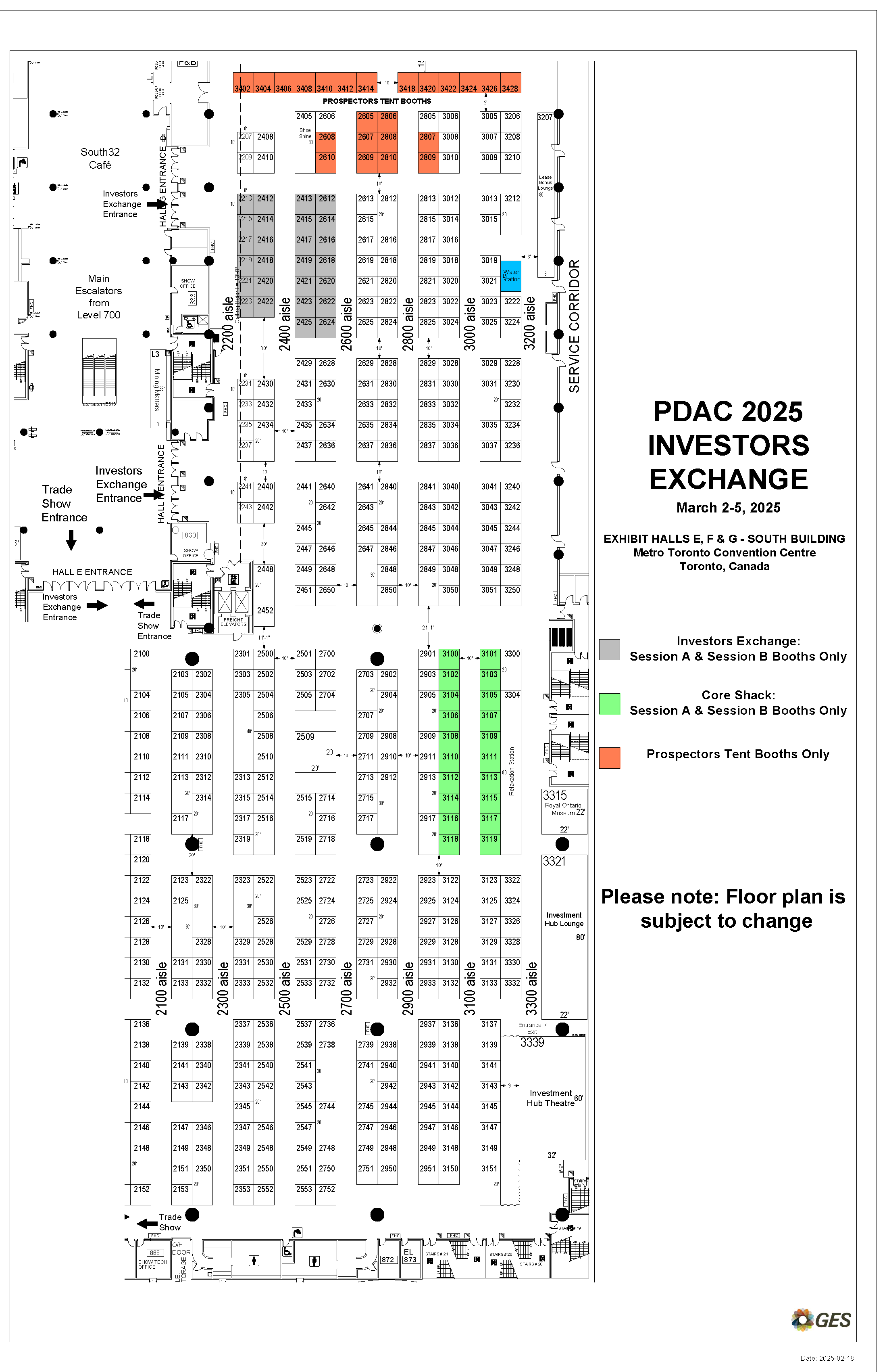 Investors exchange 2025