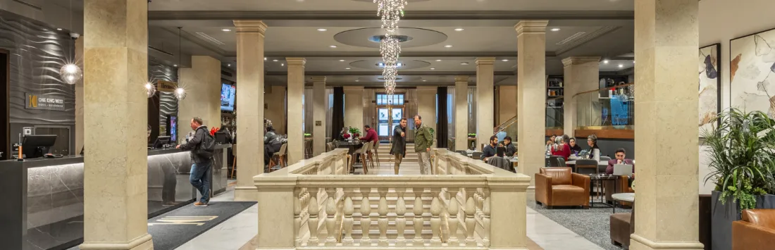 One King West Hotel Banner