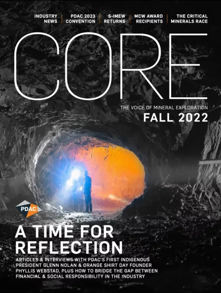 CORE Magazine Fall 2022 PDAC Cover