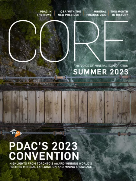 CORE Magazine Summer 2023 PDAC Cover