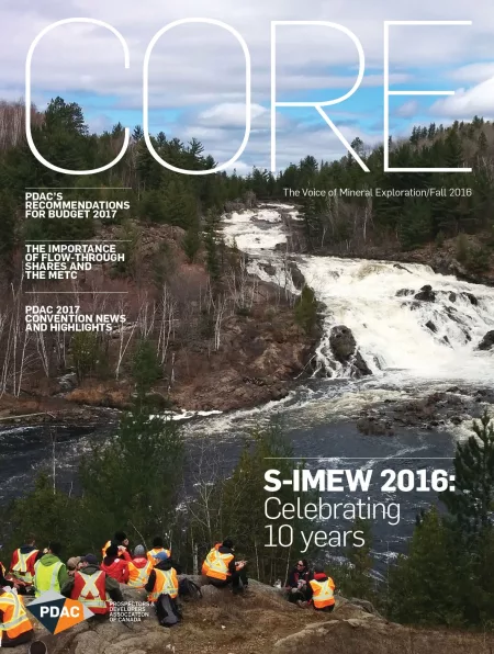 CORE Magazine Fall 2016 PDAC Cover