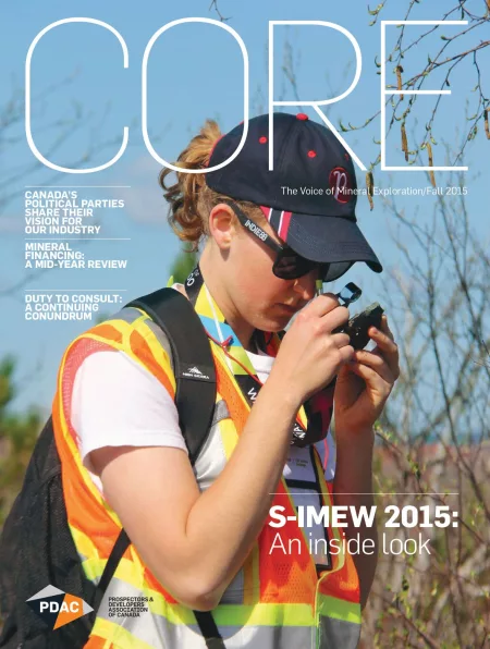 CORE Magazine Fall 2015 PDAC Cover