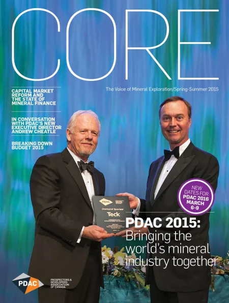 CORE Magazine Spring Summer 2015 PDAC Cover