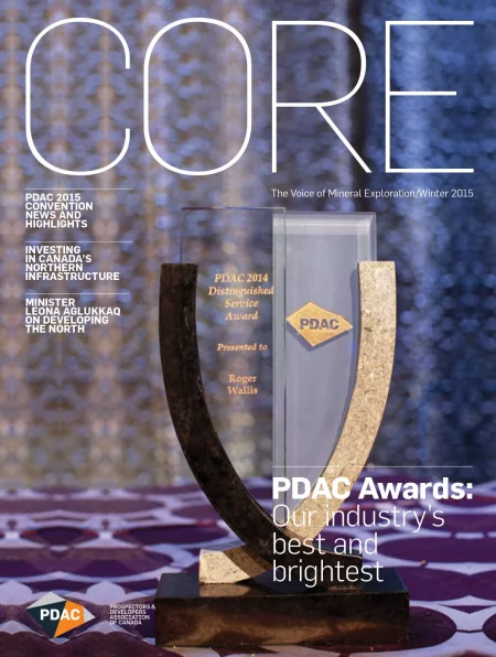 CORE Magazine Winter 2015 PDAC Cover