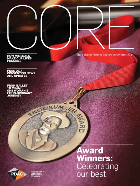 CORE Magazine Winter 2014 PDAC Cover