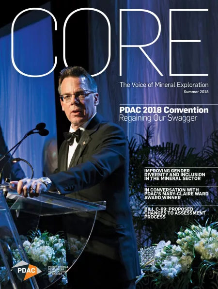 CORE Magazine Summer 2018 PDAC Cover