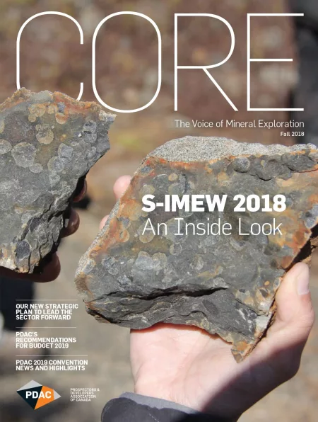 CORE Magazine Fall 2018 PDAC Cover