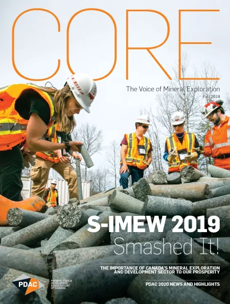 CORE Magazine Fall 2019 PDAC Cover