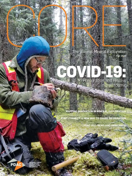 CORE Magazine Fall 2020 PDAC Cover