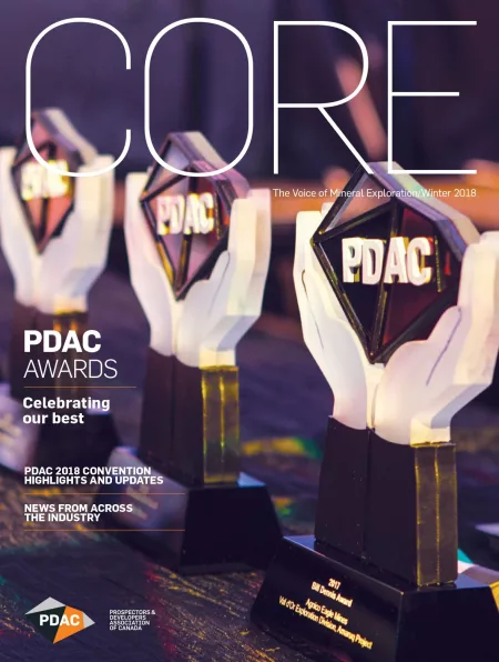 CORE Magazine Winter 2018 PDAC Cover