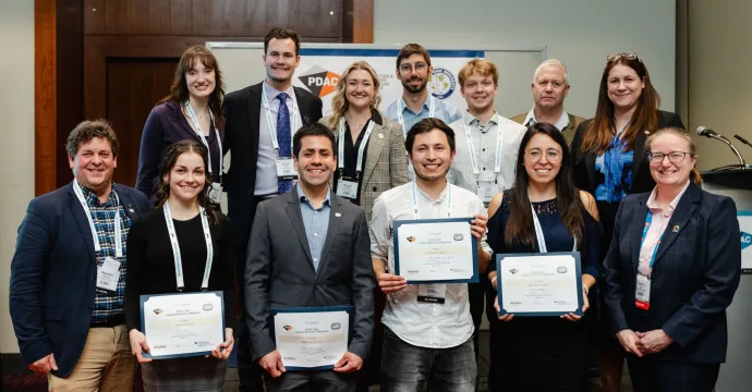 PDAC About Us Awards Student Awards Content Block