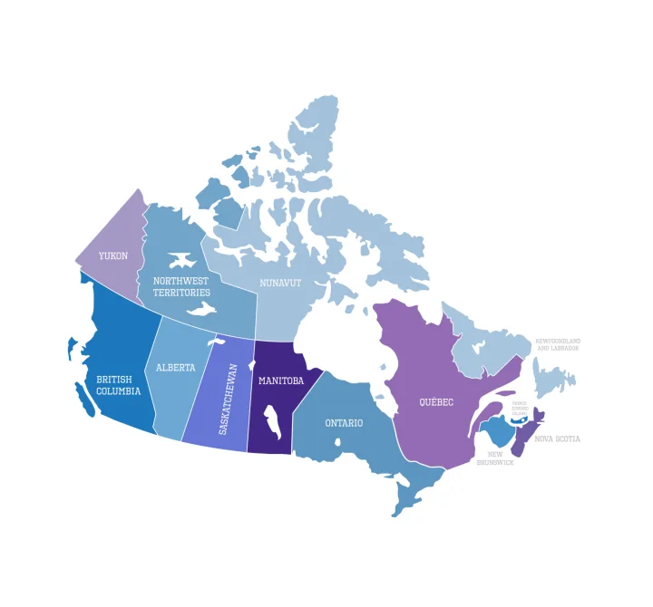 Canada map