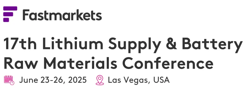 Lithium Supply & Battery Raw Materials Conference