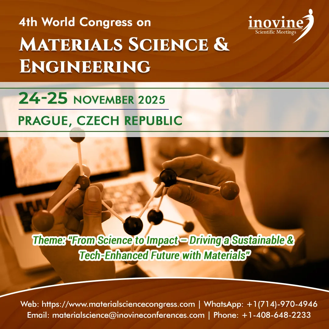 4th World Congress on Materials Science & Engineering